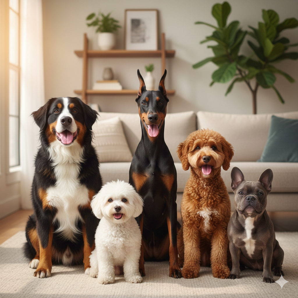 Top 5 des chiens d’appartement